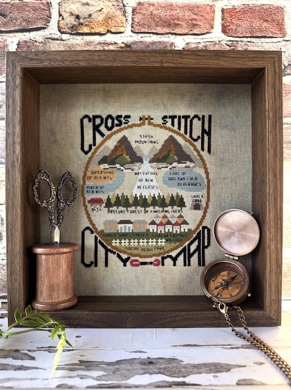 Cross Stitch City Map